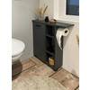 UNTERSCHRANK 70,7/76,8/17 cm   - Eichefarben/Anthrazit, MODERN, Holzwerkstoff/Kunststoff (70,7/76,8/17cm) - Stylife