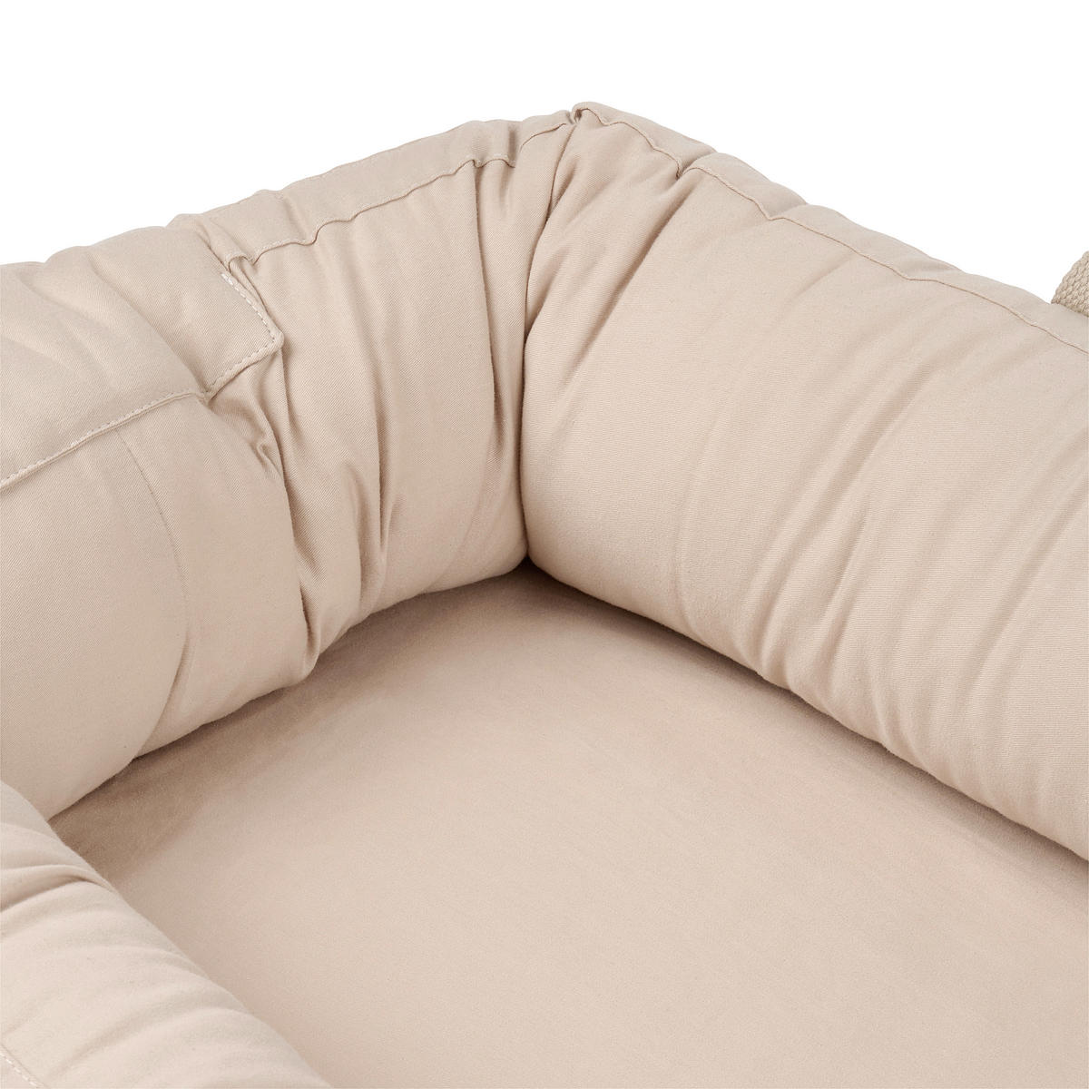 NESTCHEN Babynest with arch   45/82 cm  - Beige, Basics, Textil (45/82cm) - Patinio