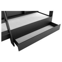 BETTKASTEN 165/14/62 cm Anthrazit  - Anthrazit, KONVENTIONELL, Holzwerkstoff (165/14/62cm) - MID.YOU