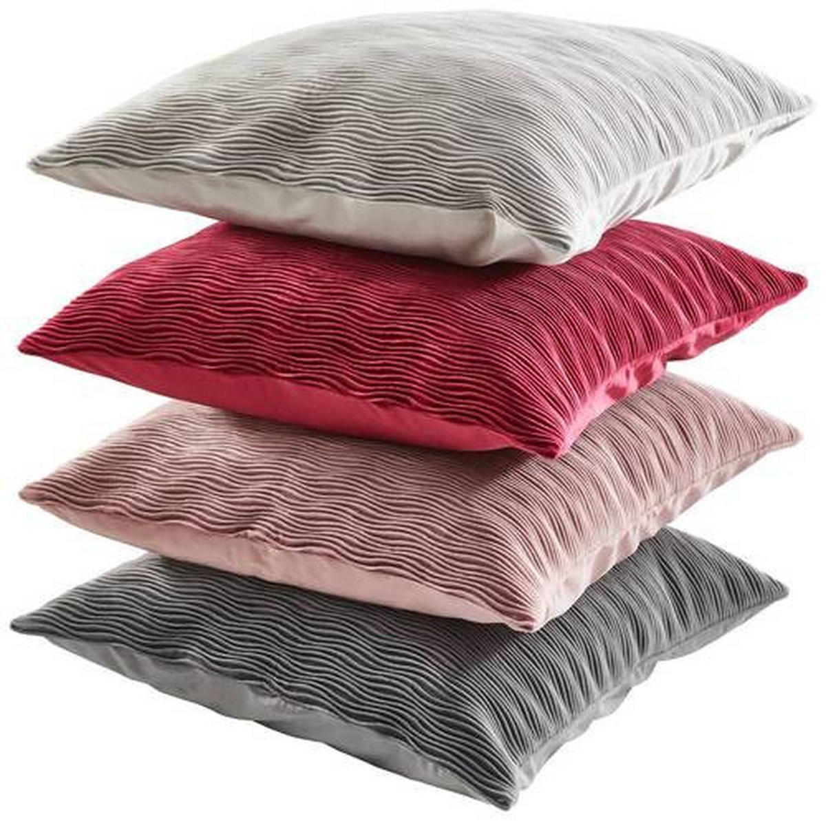 DÍSZPÁRNAHUZAT 50/50 cm  - taupe, Basics, textil (50/50cm) - Novel