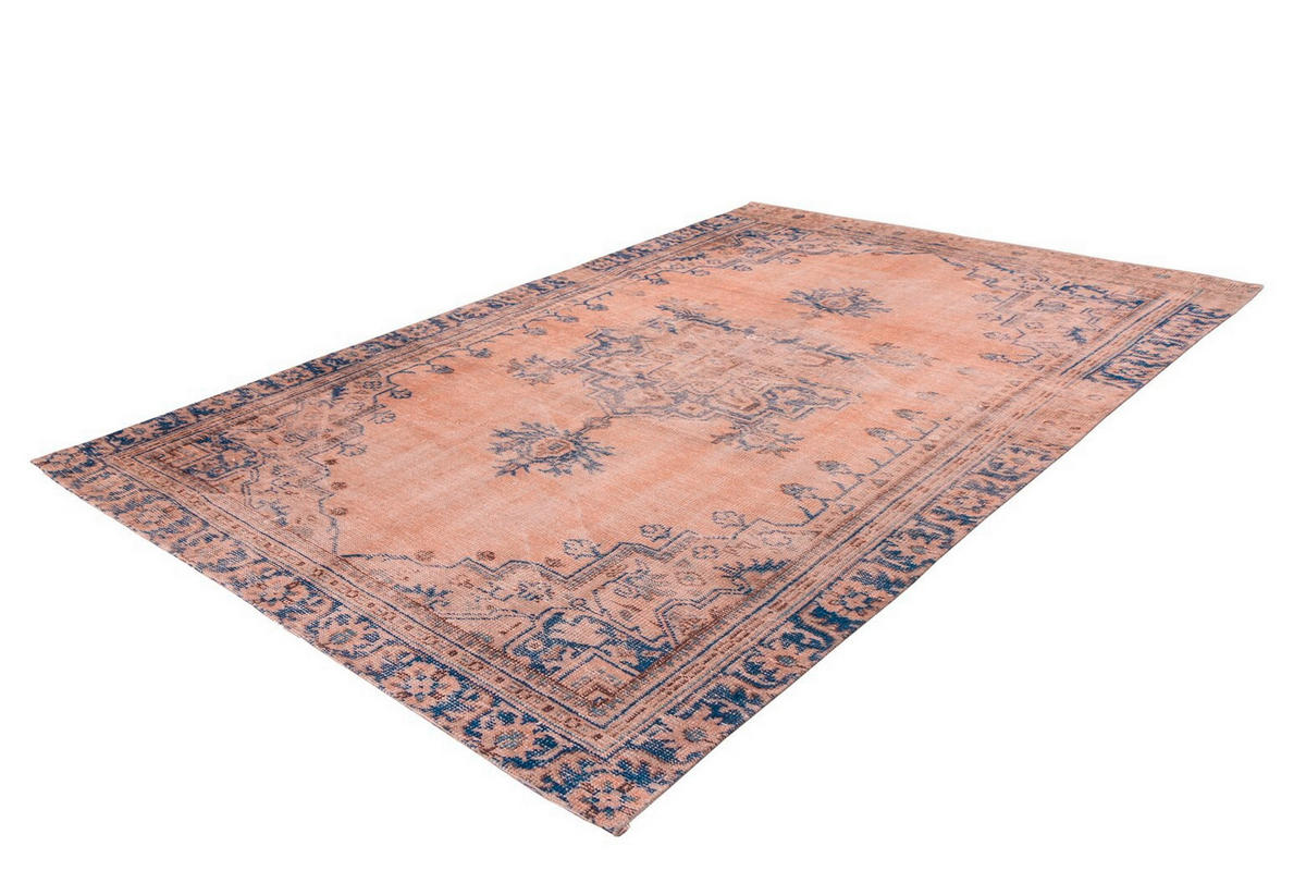 FLACHWEBETEPPICH 160/230 cm Vintage 8406 Blau Blau  - Blau, KONVENTIONELL, Textil (160/230cm)