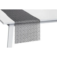 TISCHLÄUFER Network Textil Netz Graphitfarben 45/140 cm  - Graphitfarben, Basics, Textil (45/140cm) - Pichler