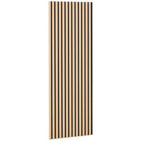 AKUSTICKÝ PANEL 41/120/2,1 cm  - béžová, Design, kompozitní dřevo/plast (41/120/2,1cm) - Livetastic