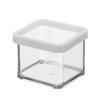 VORRATSDOSE LOFT 0,5 L  - Klar/Weiß, Basics, Kunststoff (10/10/7,2cm) - Rotho