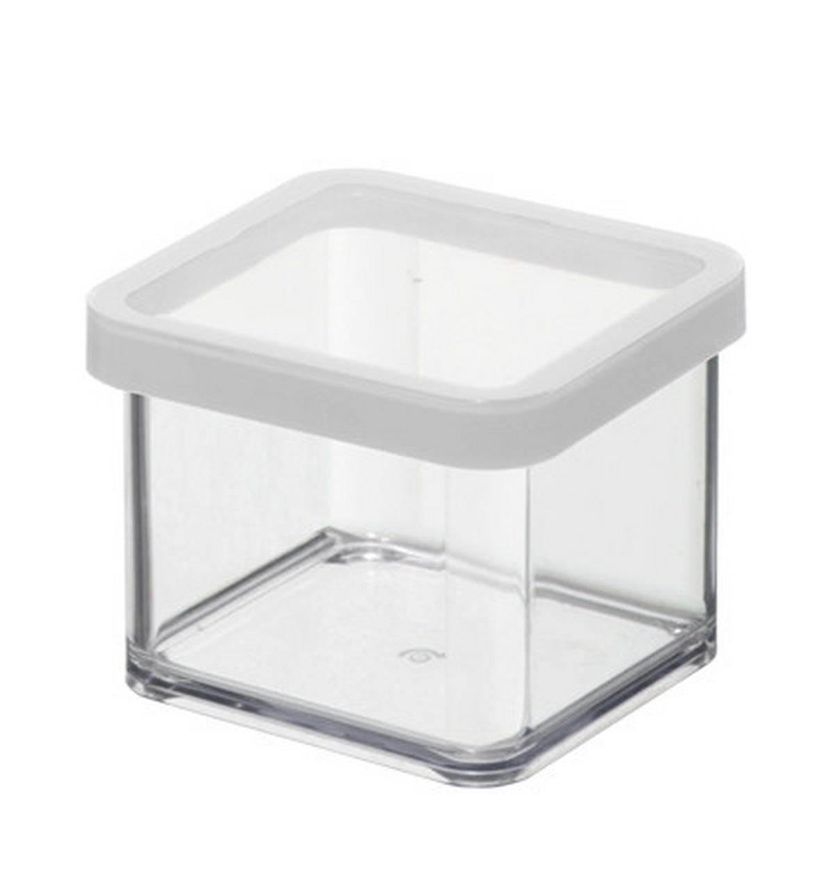 KUTIJA ZA HRANU  0,5 l    - prozirna/bela, Osnovno, plastika (10/10/7,2cm) - Rotho
