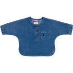 BLUSE - Blau, Basics, Textil (86null) - My Baby Lou