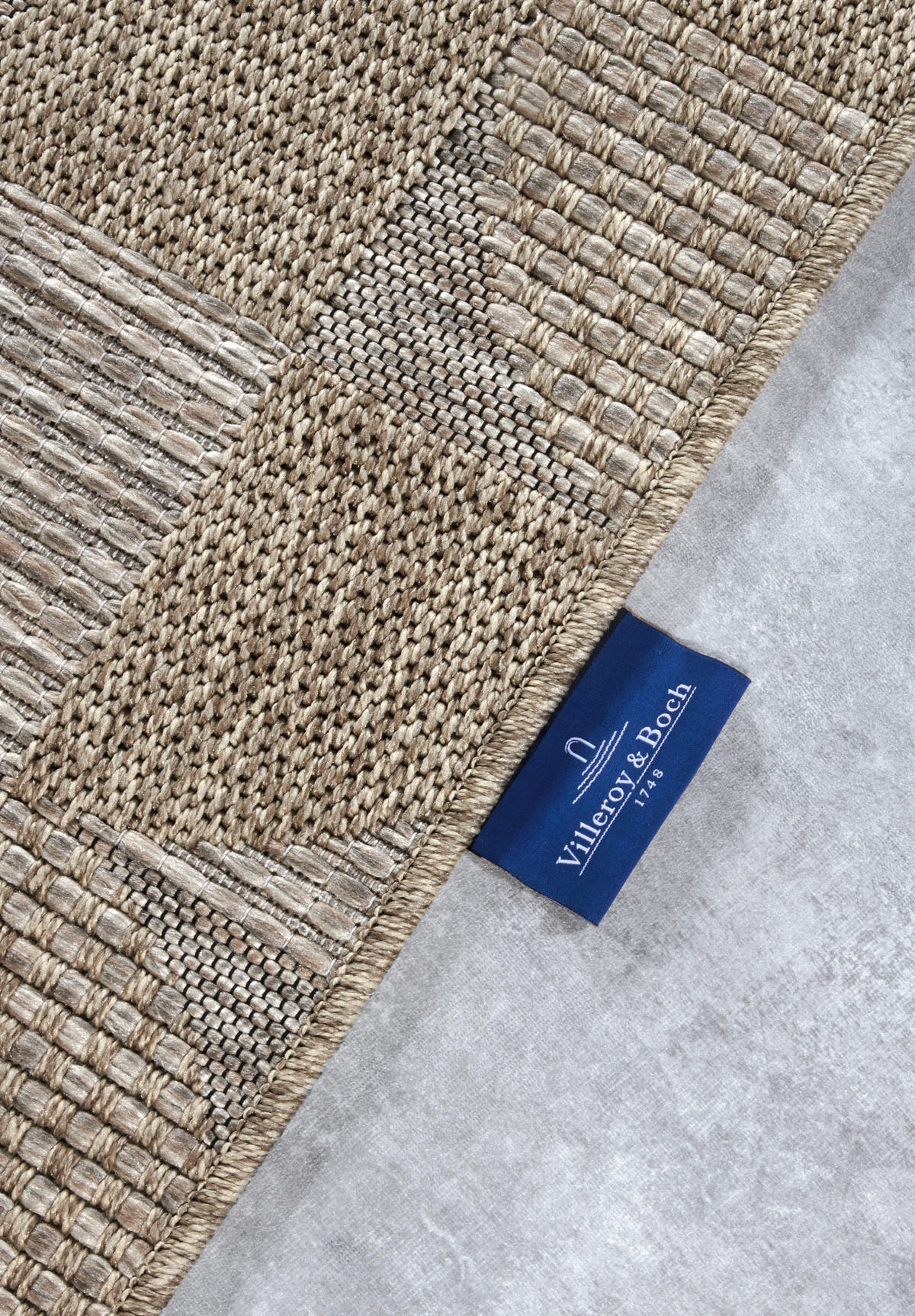 OUTDOORTEPPICH 155/230 cm Kollektion 1836 Hellbraun  - Hellbraun, Design, Kunststoff (155/230cm) - Villeroy & Boch