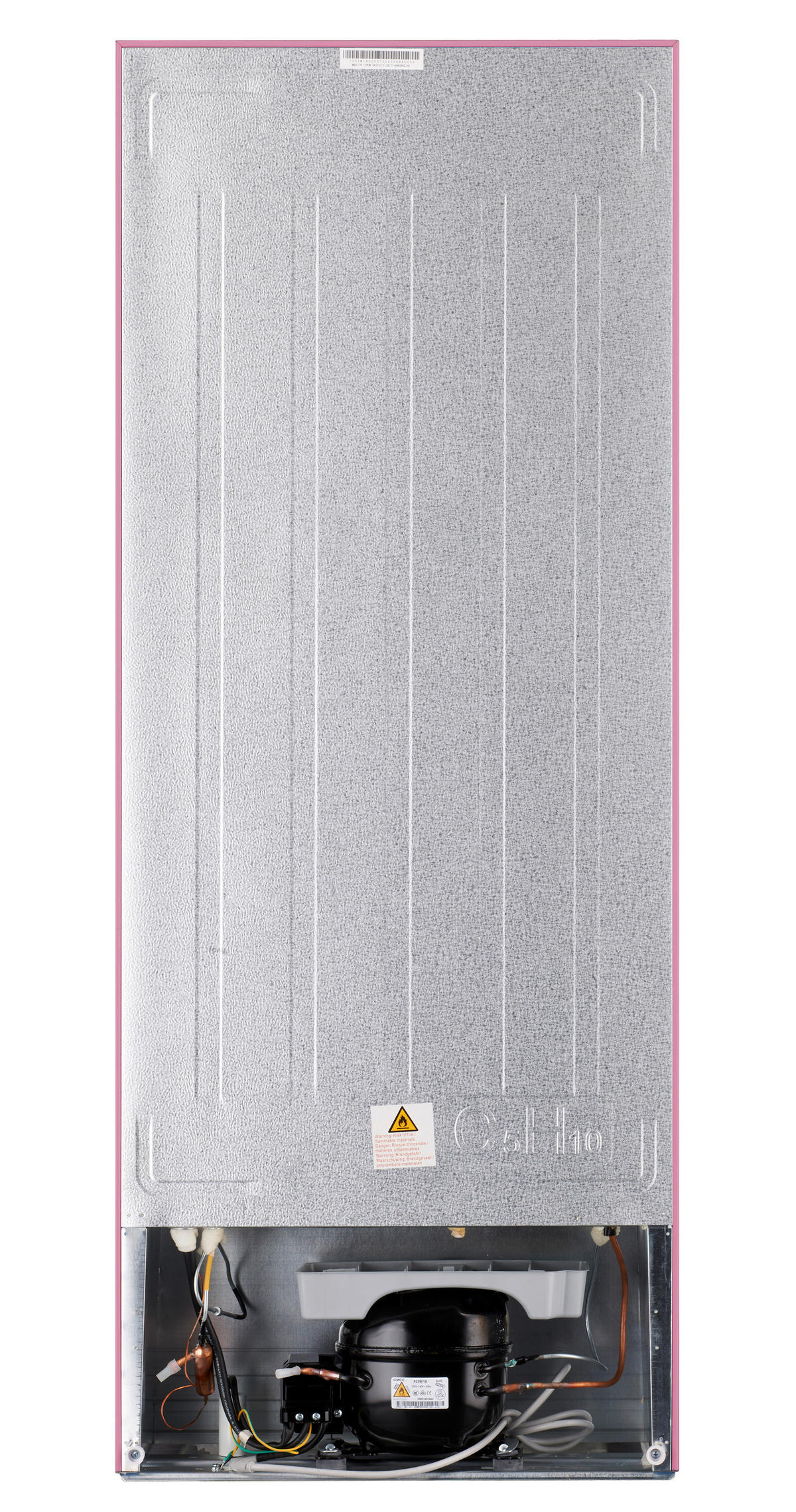 KÜHL-GEFRIER-KOMBINATION 54/143/54,5 cm GK210-2 SP  - Pink, Trend, Kunststoff/Metall (54/143/54,5cm) - PKM