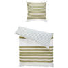 WENDEBETTWÄSCHE AURIN Satin 135/200 cm  - Weiß/Grün, Basics, Textil (135/200cm) - Tom Tailor
