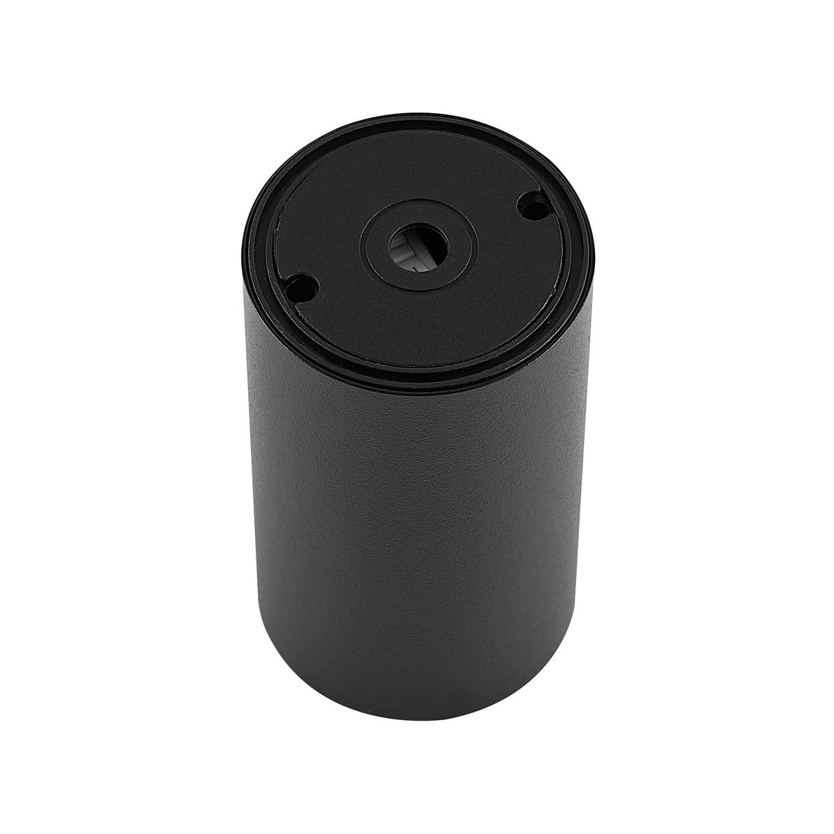 DECKENSTRAHLER Can 6/6/10,5 cm   - Schwarz, Design, Metall (6/6/10,5cm)