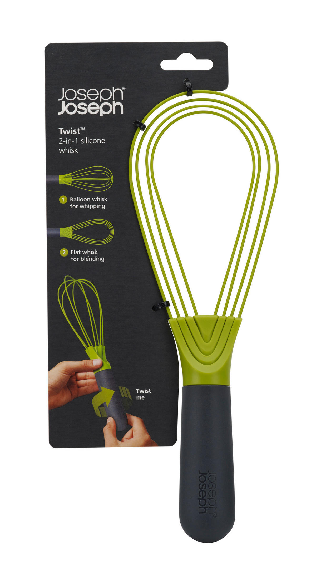 METLICA ZA STEPANJE    9/28/3 cm                 - siva/zelena, Basics, umetna masa (9/28/3cm) - Joseph Joseph