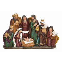 WEIHNACHTSKRIPPE - Multicolor, Basics, Kunststoff (34,0/21,0/8,0cm) - X-Mas