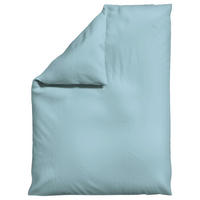 BETTDECKENBEZUG KNITTED JERSEY Jersey 155/220 cm  - Hellblau, Basics, Textil (155/220cm) - Schlafgut