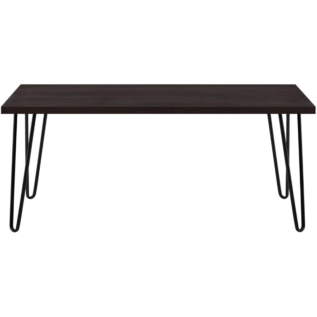 COUCHTISCH Owen 106/46/50 cm Braun  - Schwarz/Braun, Design, Holzwerkstoff/Metall (106/46/50cm) - MID.YOU