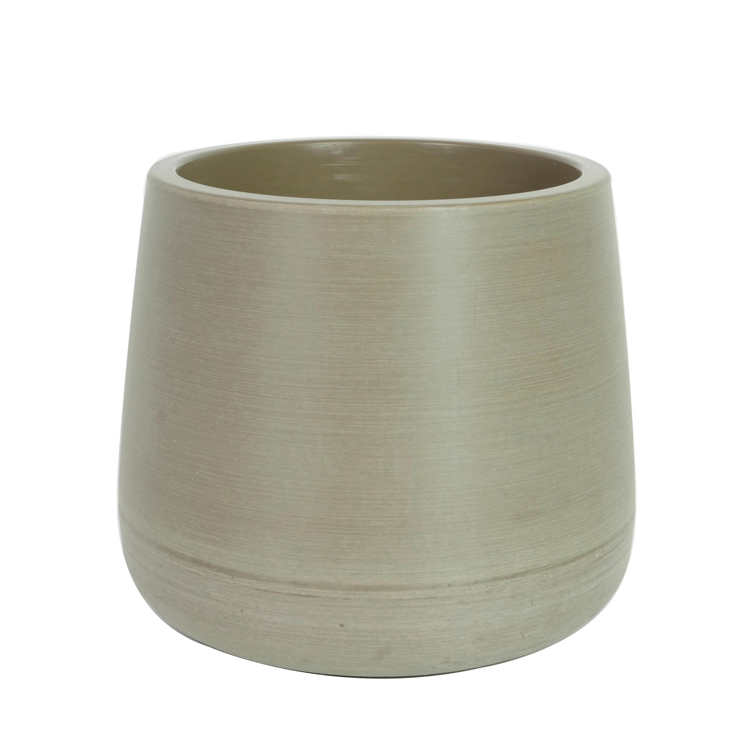 ÜBERTOPF   - Creme, Basics, Kunststoff (27/23cm)