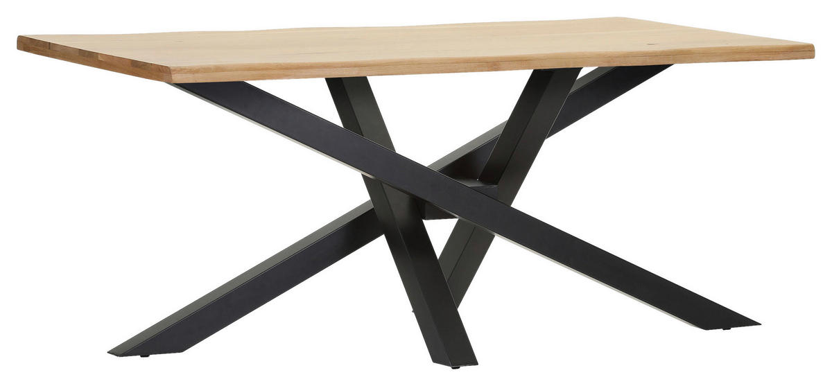 TISCHGESTELL      - Schwarz, Design, Metall (163/73/73cm) - Landscape