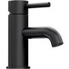 WASCHTISCHARMATUR 100 1010 S  - Schwarz, MODERN, Metall (4,5/15/15,1cm)