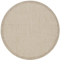 OUTDOORTEPPICH für Terrasse und Balkon 120 cm GIZA Beige  - Beige, Basics, Textil (120cm) - Ayyildiz 