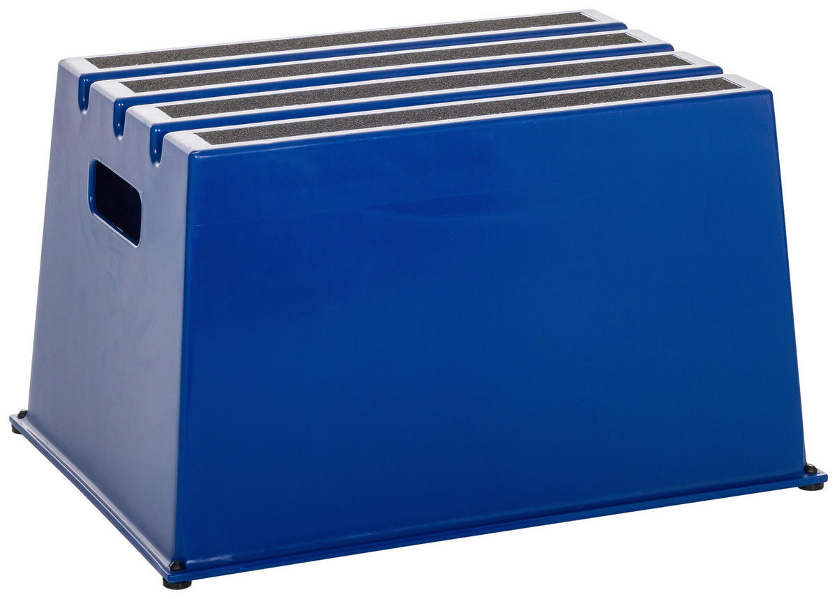 TRITTHOCKER  - Blau, Basics, Kunststoff (52,5/31/37,5cm) - MID.YOU
