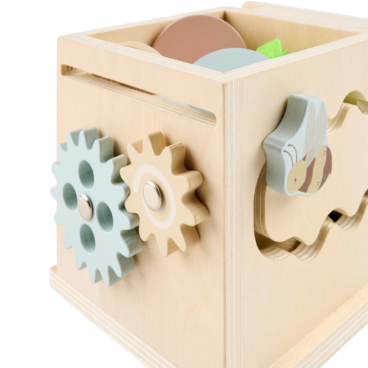 MOTORICKÁ HRA - vícebarevná, Trend, kov/kompozitní dřevo (11/12,9/10,75cm) - Avelia