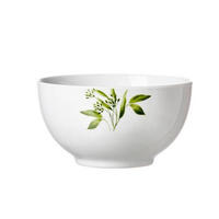 MISKA NA CEREÁLIE porcelán keramika  - biela/zelená, Konventionell, keramika (15/15/8cm) - Ritzenhoff Breker
