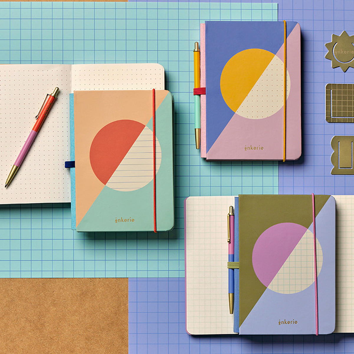NOTIZBUCH - Multicolor, Trend, Papier (14.8/1.6/12cm)