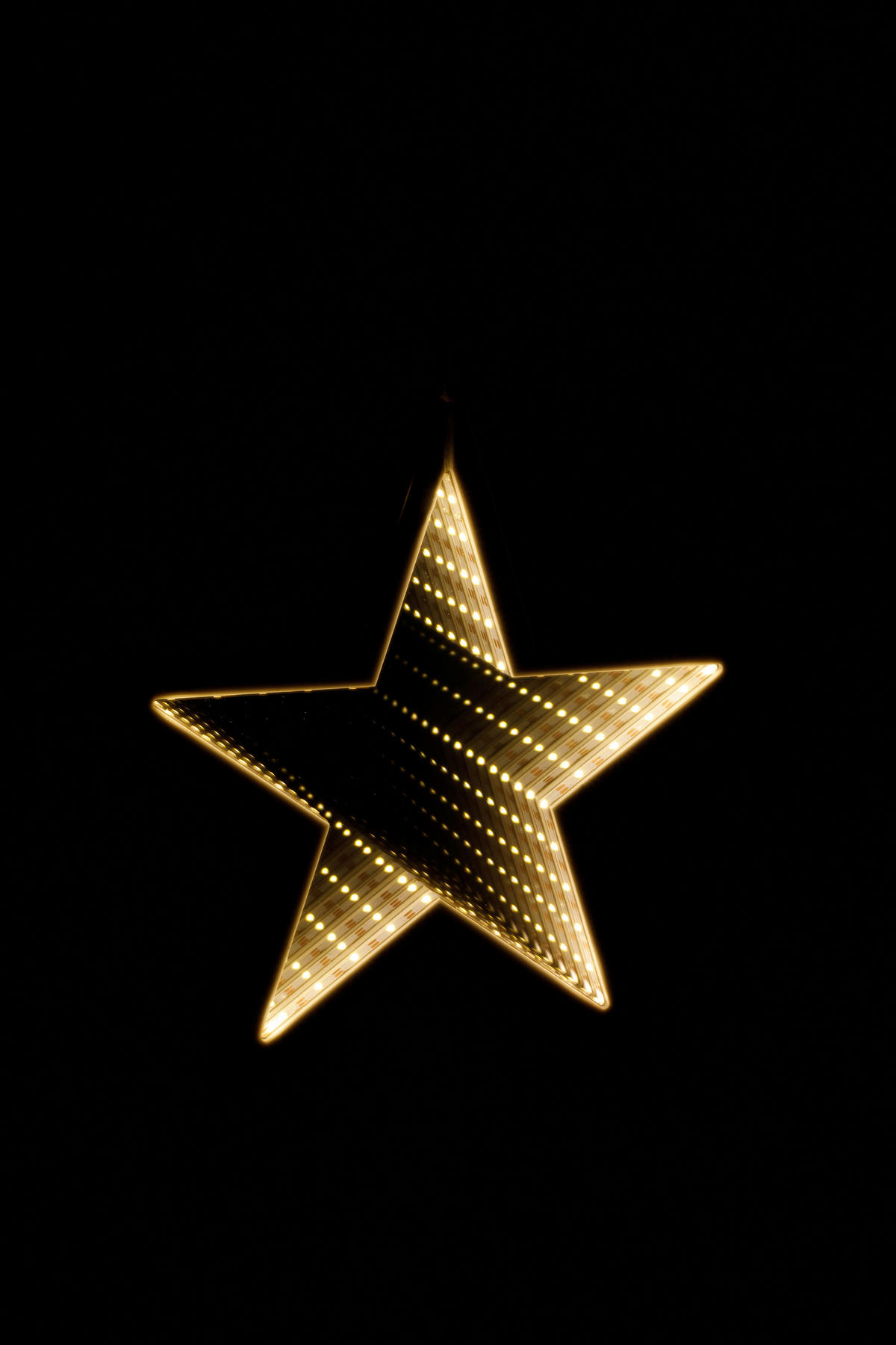 DEKOR CSILLAG - áttetsző, Lifestyle, műanyag (26/25/1,2cm) - X-Mas
