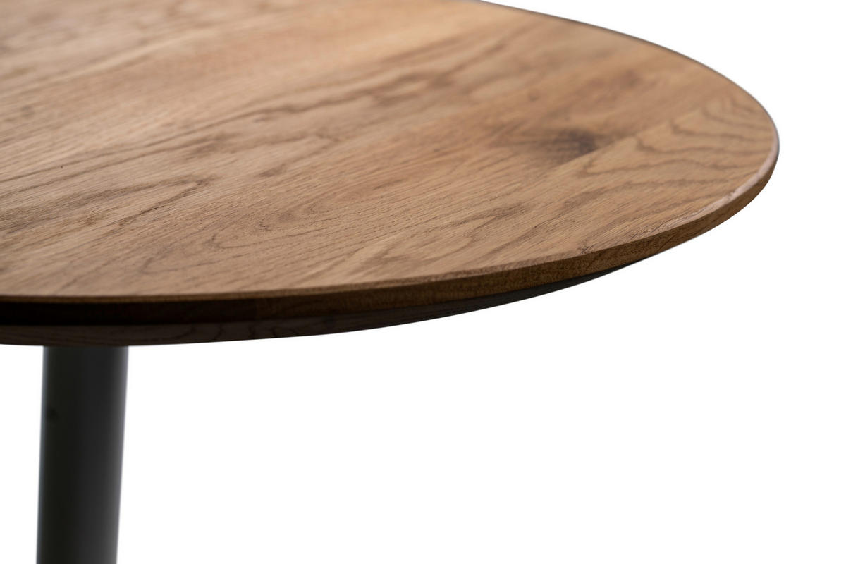 BEISTELLTISCH in Holz, Metall 50/50/49 cm  - Wildeiche, Design, Holz/Metall (50/50/49cm) - Xora