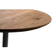 BEISTELLTISCH 50/50/49 cm Wildeiche massiv Wildeiche  - Wildeiche, Design, Holz/Metall (50/50/49cm) - Xora