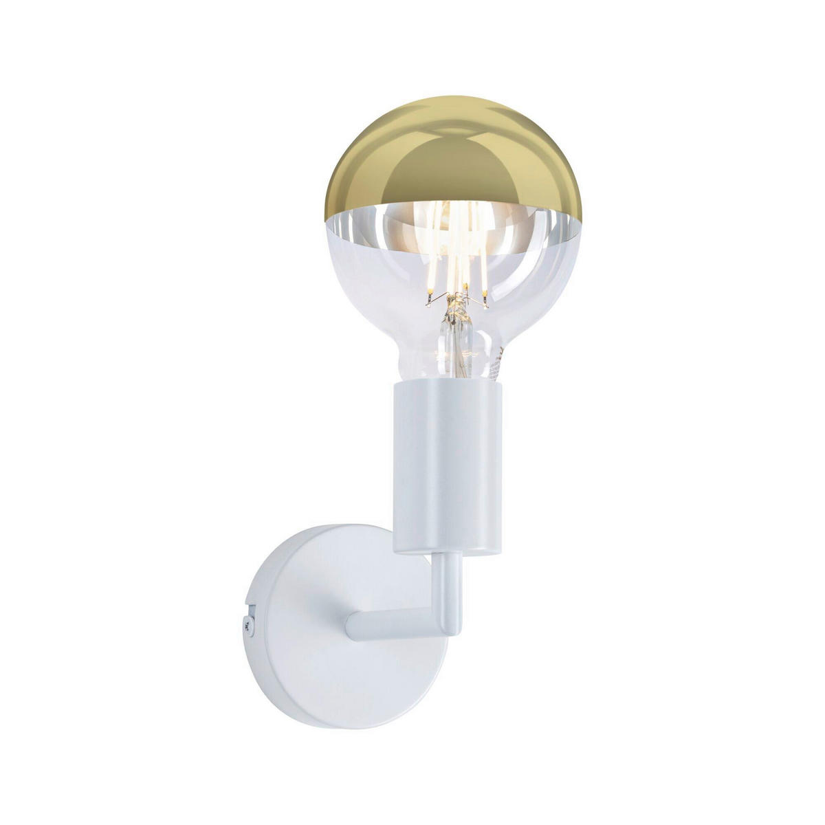 WANDLEUCHTE Ravi   - Weiß, Basics, Metall (8,0/12,5/11,8cm) - Paulmann