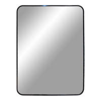 VÄGGSPEGEL 70/50/3 cm    - svart, Basics, metall/glas (70/50/3cm) - Ambia Home