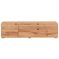 LOWBOARD  200/50/42 cm 2 Schublade(n) stehend  - Graphitfarben/Kernbuche, Natur, Holz/Metall (200/50/42cm) - Linea Natura