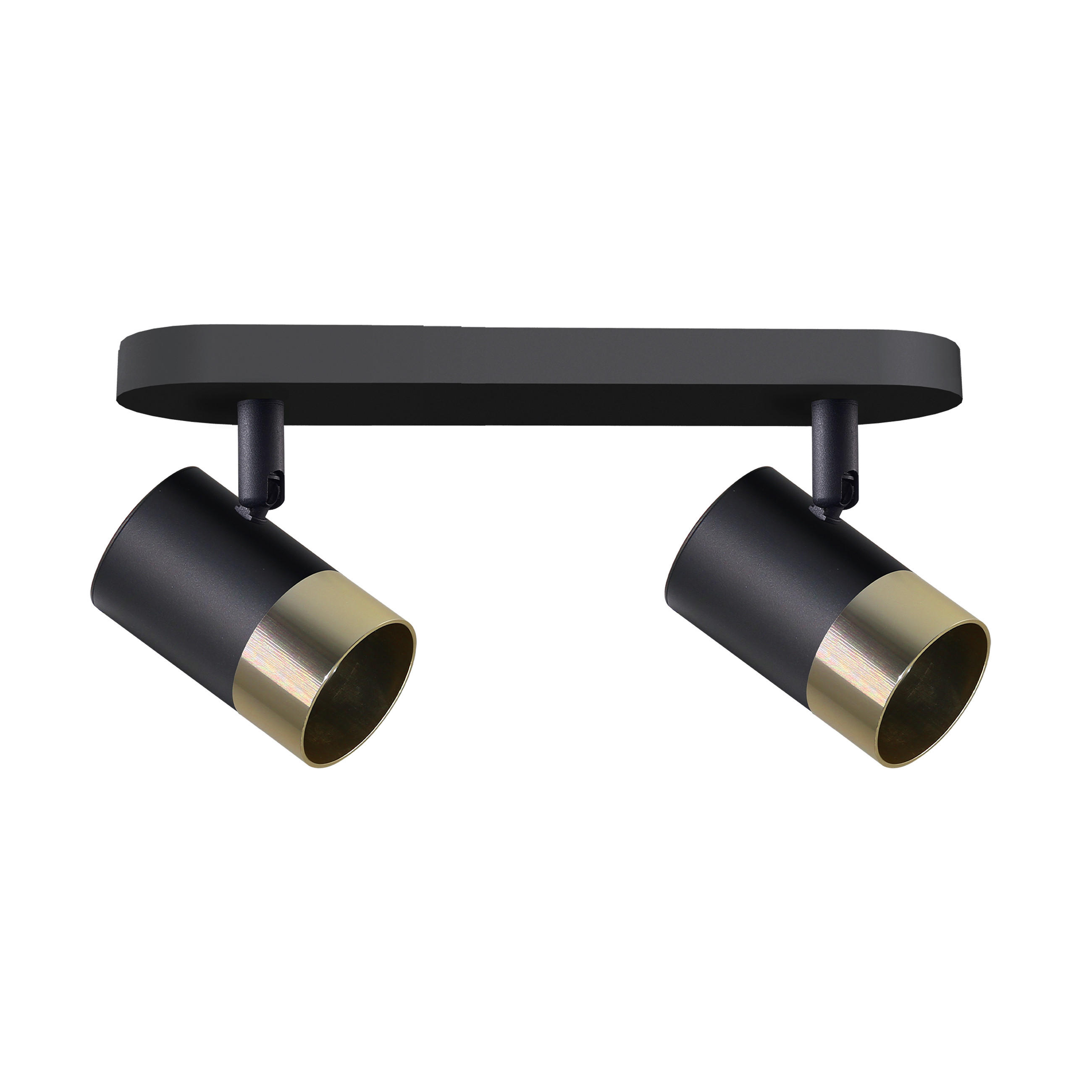 STRAHLER 34/5,5/14 cm   - Goldfarben/Schwarz, Design, Metall (34/5,5/14cm)