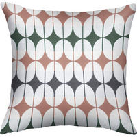 ZIERKISSEN  48/48 cm   - Anthrazit/Rosa, Basics, Textil (48/48cm)