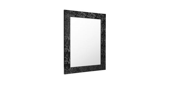 WANDSPIEGEL 55/70/2 cm in rechteckig - Schwarz, LIFESTYLE, Glas/Kunststoff (55/70/2cm) - Carryhome