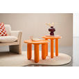 BEISTELLTISCH in Holzwerkstoff 60/60/45 cm  - Orange, Design, Holzwerkstoff (60/60/45cm) - Novel