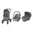 KINDERWAGENSET Mura 4 Plus - Silberfarben/Hellgrau, KONVENTIONELL, Kunststoff/Textil (94,5/65/100,5cm) - Maxi-Cosi KINDERWAGENSET Mura 4 Plus - Silberfarben/Hellgrau, KONVENTIONELL, Kunststoff/Textil (94,5/65/100,5cm) - Maxi-Cosi