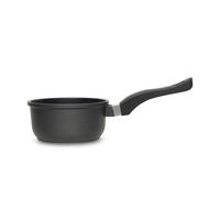 STIELKASSEROLLE Turin 1,1 l  - Edelstahlfarben/Schwarz, Konventionell, Kunststoff/Metall (16/8cm) - Homeware Profession.
