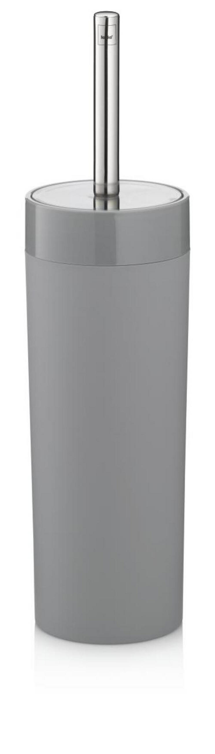 WC-GARNITURA S ŠČETKO - srebrne barve/siva, Konvencionalno, kovina/umetna masa (9,0/37,5cm) - Kela