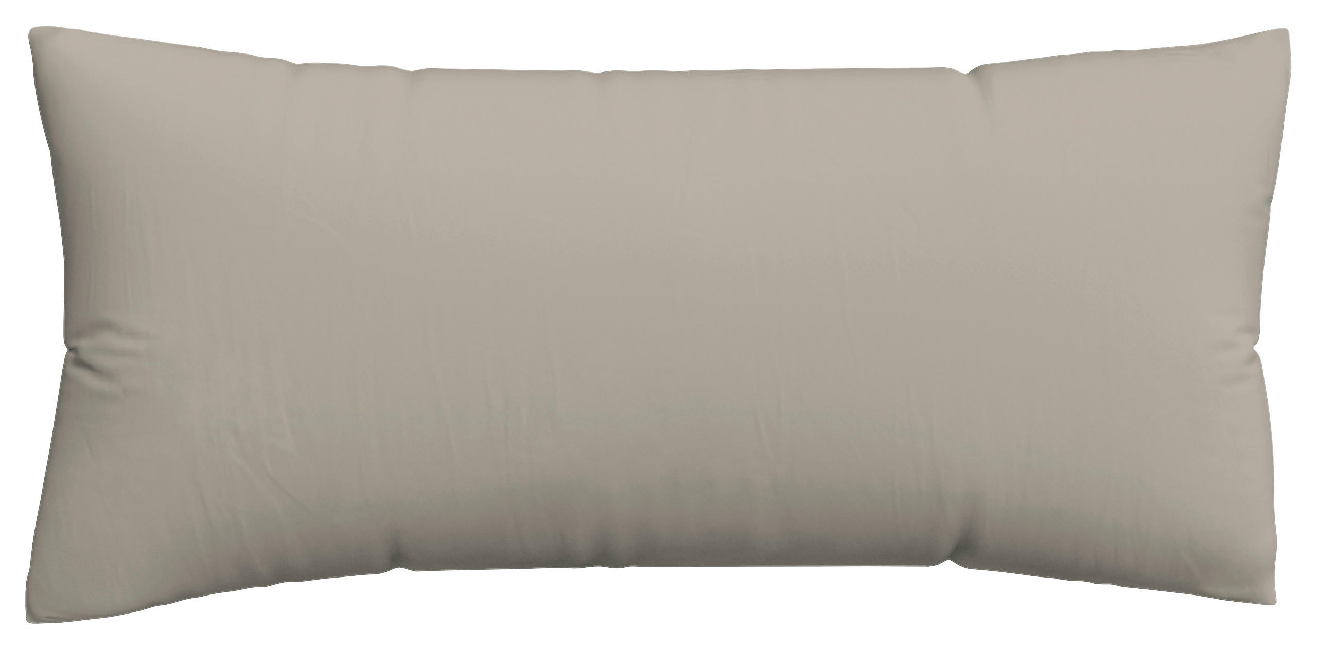 Schlafgut Kopfkissenbezug Knitted Jersey Taupe 40x80 cm