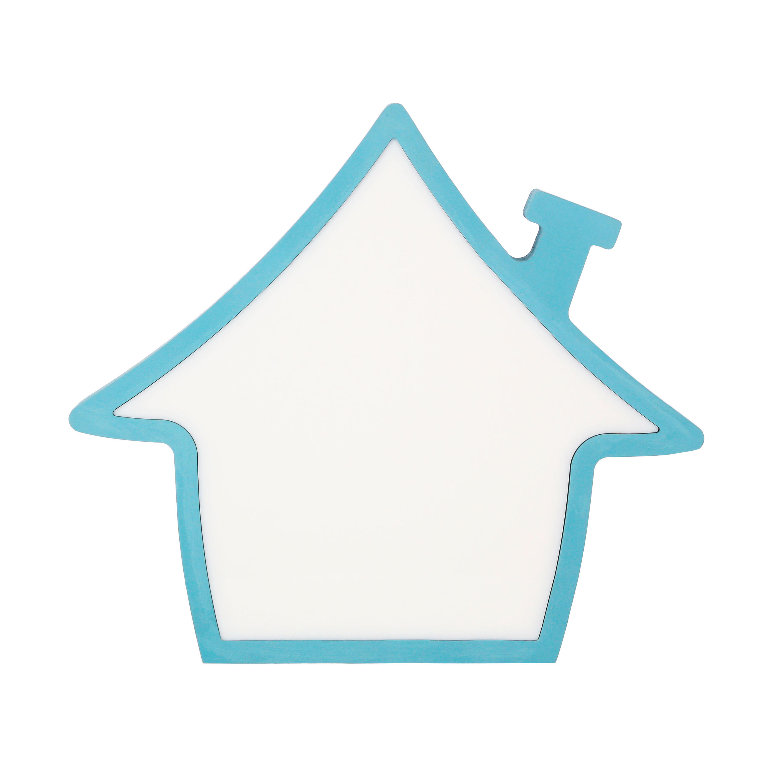 BORDSLAMPA FÖR BARN - blå, Basics, trämaterial/plast (27/3.5/24cm)