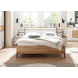 BETTANLAGE 180/200 cm  in Graphitfarben, Eichefarben, Hellgrau  - Eichefarben/Hellgrau, Design, Holz/Holzwerkstoff (180/200cm) - Xora