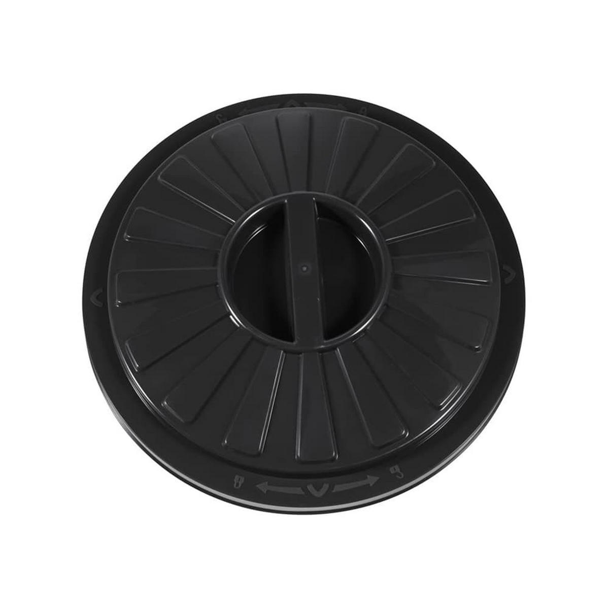 ABFALLEIMER 23 l  Kunststoff  - Schwarz, Basics, Kunststoff (36/42cm)