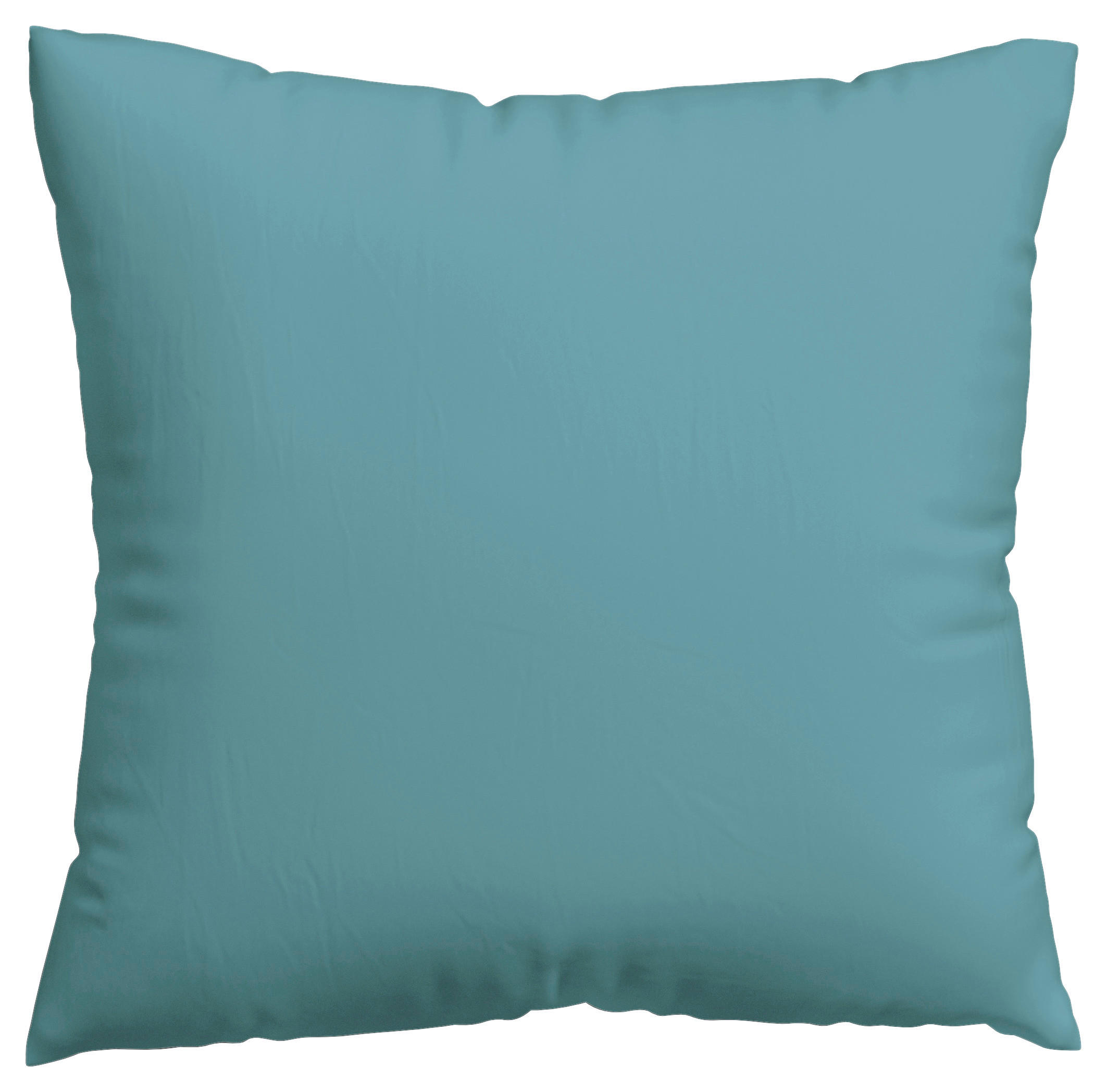 KISSENHÜLLE EASY JERSEY 40/40 cm  - Petrol, Basics, Textil (40/40cm) - Schlafgut