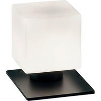 LED-TISCHLEUCHTE Zara 12/16/13 cm   - Schwarz/Weiß, Basics, Glas/Metall (12/16/13cm) - Fabas Luce