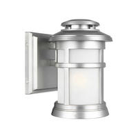 VONKAJŠIE NÁSTENNÉ SVIETIDLO, 15,9/19,3/22,9 cm - farba ušľachtilej ocele, Konventionell, sklo (15,9/19,3/22,9cm) - Elstead Lighting