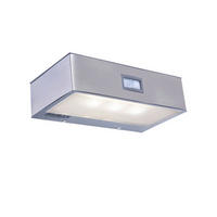 SOLARLEUCHTE Brick 18/4,8/9,5 cm   - Edelstahlfarben/Transparent, Design, Kunststoff/Metall (18/4,8/9,5cm)