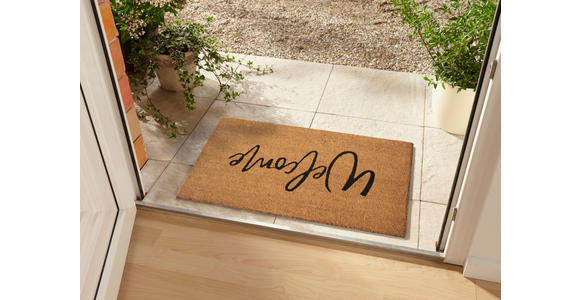 KOKOSMATTE 45/75 cm Mix Mats - Hellbraun/Schwarz, Basics, Naturmaterialien/Kunststoff (45/75cm) - Esposa