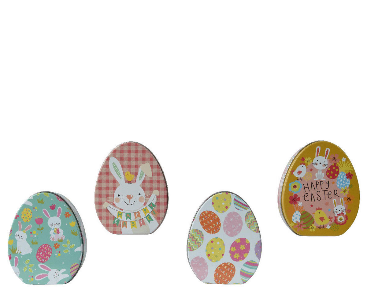 AUFBEWAHRUNGSBOX    4,5/9,50/11,50 cm  - Multicolor, LIFESTYLE, Metall (4,5/9,50/11,50cm)