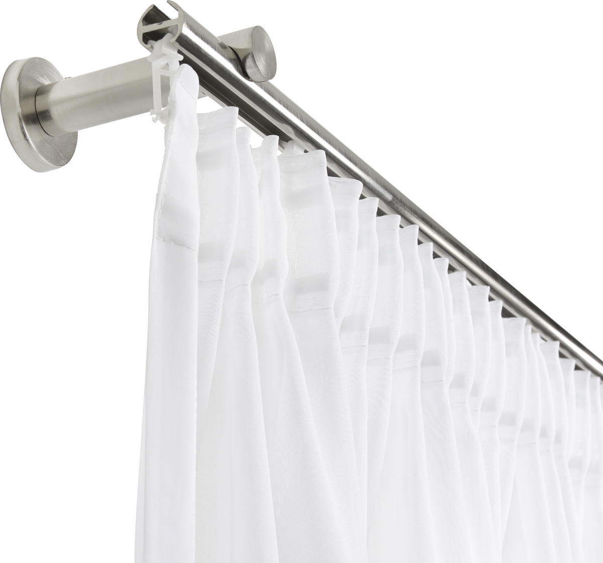 GARNIŠNA SET boja nerđajućeg čelika, metal - boja nerđajućeg čelika, Osnovno, metal (240cm) - Homeware